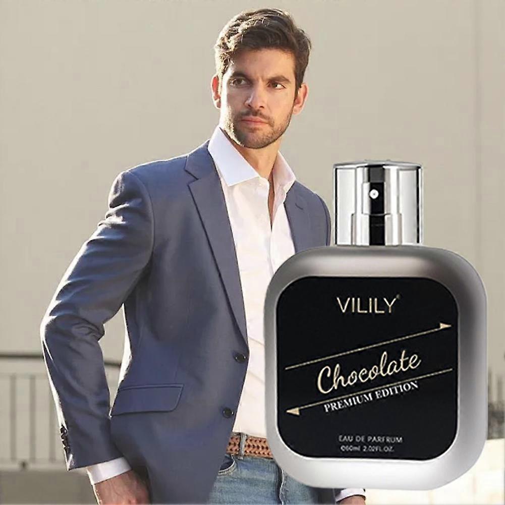 Dřevěná pánská kolínská voda 60 ml Přírodní Dlouhotrvající Denní Formální Vůně