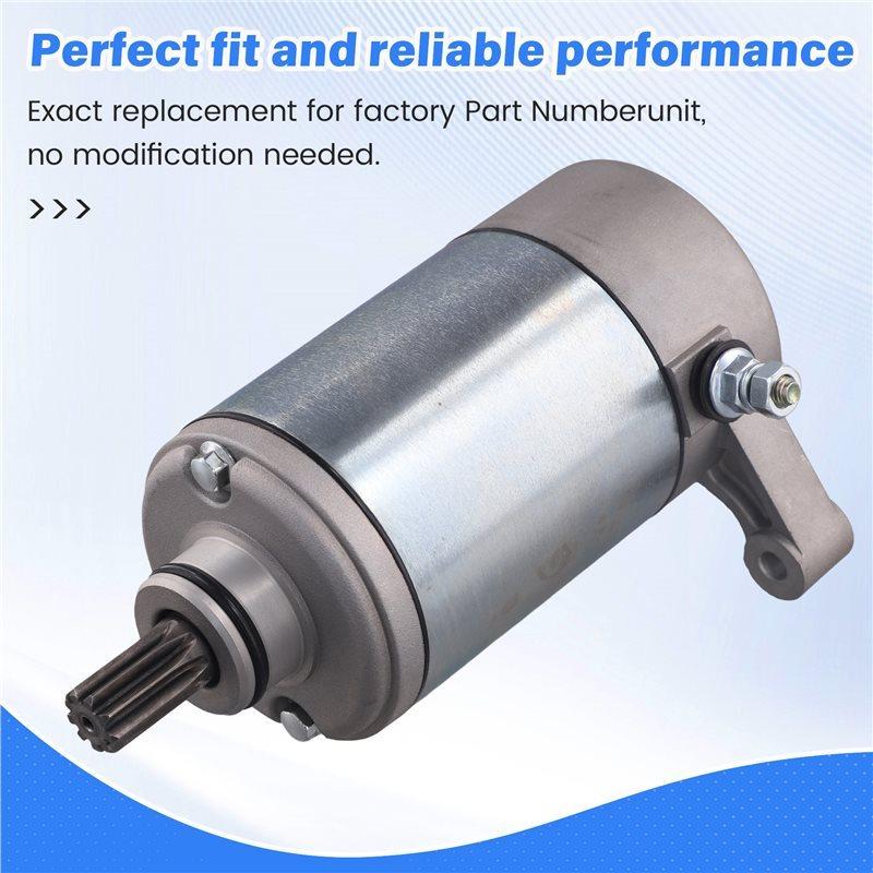 Starter Motor Replacement 1UV-81800-50 4SH-81800-00 12V 91-29-5543, MEY350, ND128000-3762 For ATV Raptor 350 Warrior