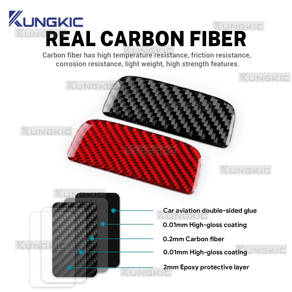 Real Soft Carbon Fiber Sticker For Renault Megane Fluence 3 RS 2009 2010 2011 2012 2013 2014 LHD RHD Co-pilot Box Switch Trim