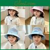 Cartoon Kids Summer Sun Protection Fisherman Hat Breathable Cotton For Boys And Girls