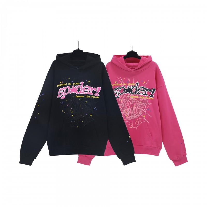Unisex Oversized Hoodie With Foil Bubble Letter Print 555555 Streetwear Casual Sweatshirt Men Women