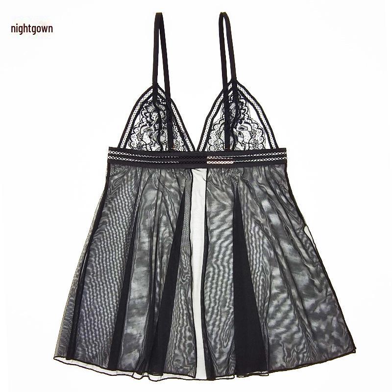 Sensual Lace Open Crotch Lingerie Set - Thong & Garter Jumpsuit