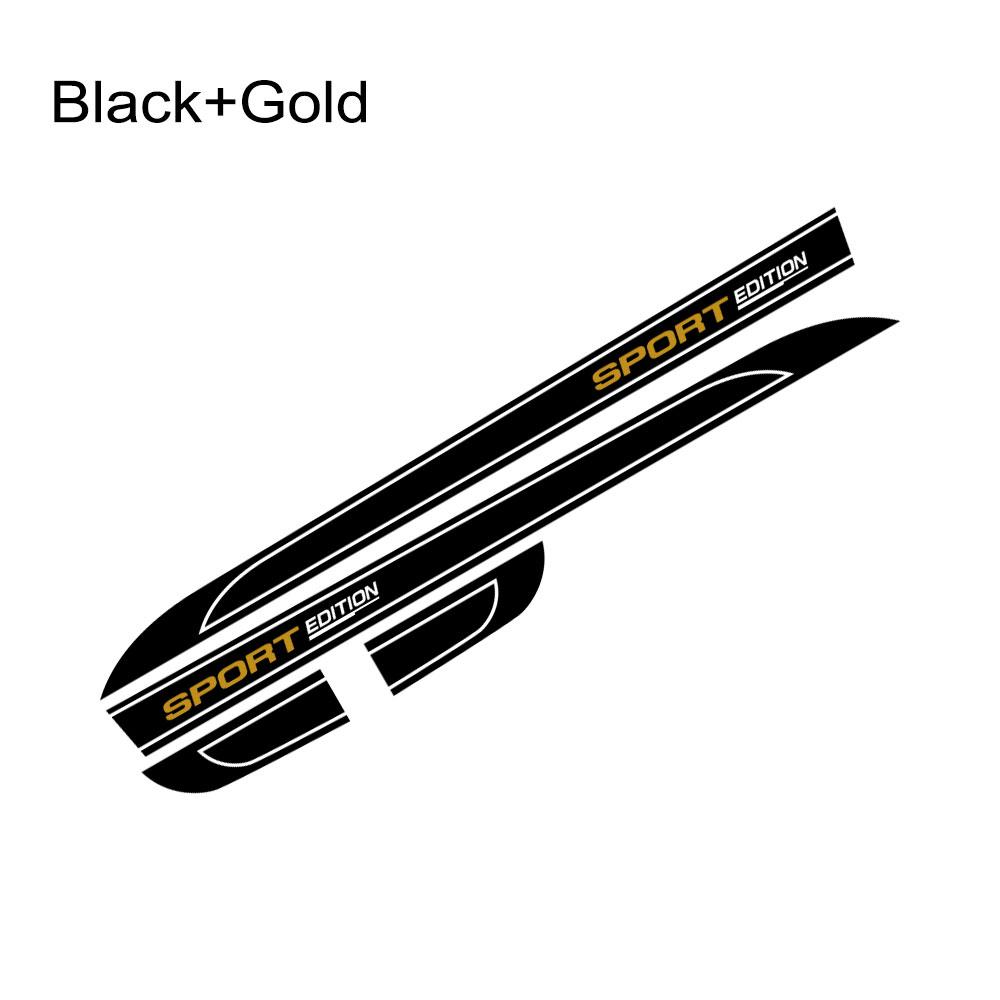 4Pcs/Lot Car Both Side Stripes Stickers Custom Decor Camper Van Graphics Vinyl Decals Auto Tuning Accessories For Fiat Talento