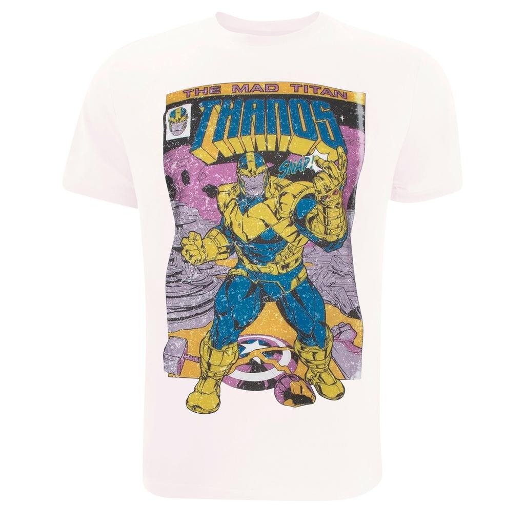 Marvel Mens Snap Thanos T-Shirt