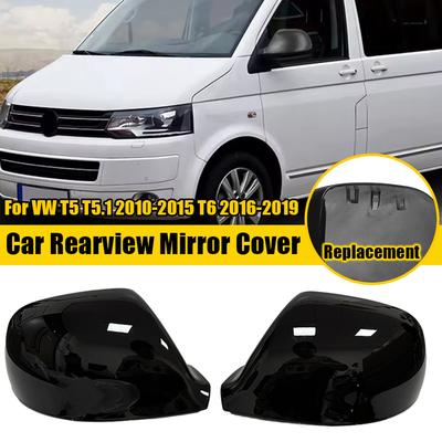 Reemplazo de cubierta de espejo retrovisor lateral para VW Transporter T5 T5.1 2010-2015 T6 2016, tapa de ala, moldura de puerta exterior