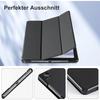 Coque + Verre Trempé - Samsung - Galaxy Tab A9 Plus - Protection Slim - Support Intégré - Noir