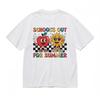 Men's Trend Fashion Breathable Classic T-Shirt Happy Apple Sun Art Tee