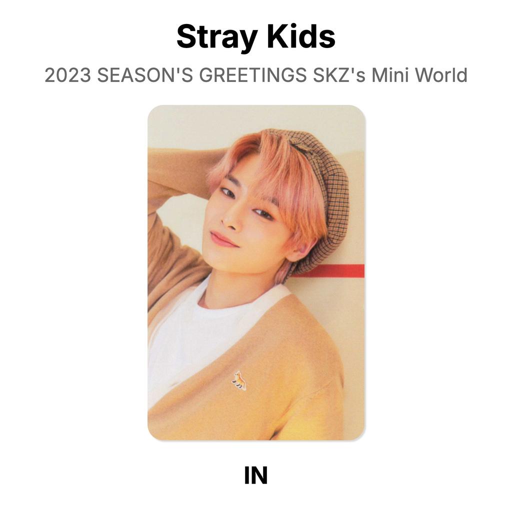 Stray Kids 2023 SEASON'S GREETINGS SKZ's Mini World Official Photocard