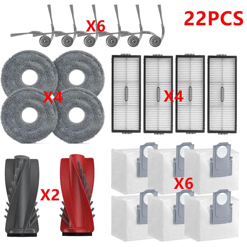 For Roborock Saros 10R Accessories Dust Bag Mop Cloths Main Side Brush HEPA Filter G20s Ultra Vacuum Cleaner Parts Spare
