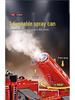 Children's Alloy Fire Truck Toy with Spray Water, Ladder, and Rescue Features