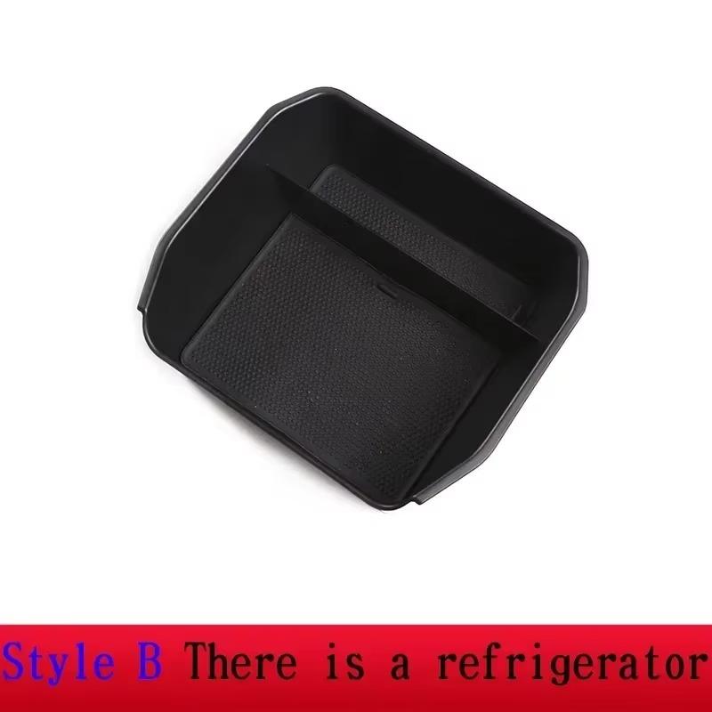 TINKI for Land Rover Defender 110 20-2024 Black Car Central Storage Box Door Phone Glove Armrest Box Storage Box Car Accessories