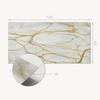 Self-Adhesive Vinyl Wall Decor for Interiors 120x60 Cm Elegant Marble with Veins