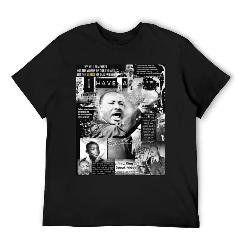 Camiseta Martin Luther King Jr Ropa Vintage Anime Vintage S разноцветный