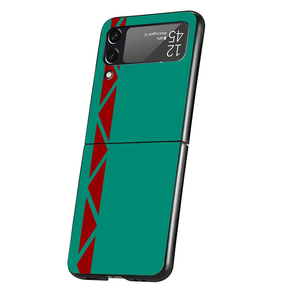 Vinland Saga Case Phone Cover for Samsung Galaxy Z Flip 6 5 4 3 5G ZFlip6 ZFlip5 ZFlip4 ZFlip3 Black Hard Trend Fundas