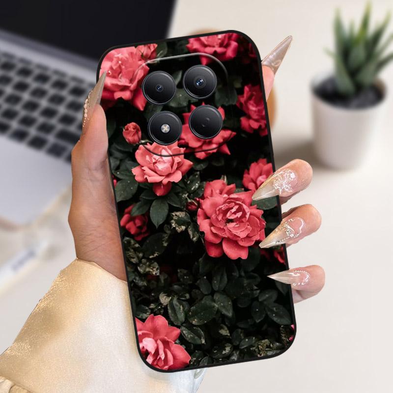 Etui Dla Xiaomi Redmi Note 15 Pro+ 5G Nowe Silikonowe TPU Miękkie Etui Dla Redmi Note15 Pro Plus Note15Pro Odporne na Wstrząsy Pokrowiec Ochronny