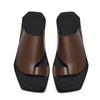 Fashion Summer Outdoor Beach Casual Leather Slippers Fashion Tha Aret Anti-slip Anti-odor Minimalist Shoes Men Comfy Soft Bottom Sandals