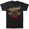 Tropical Beach Basketball Skull T-Shirt Y2K Palm Tree Skeleton Tee