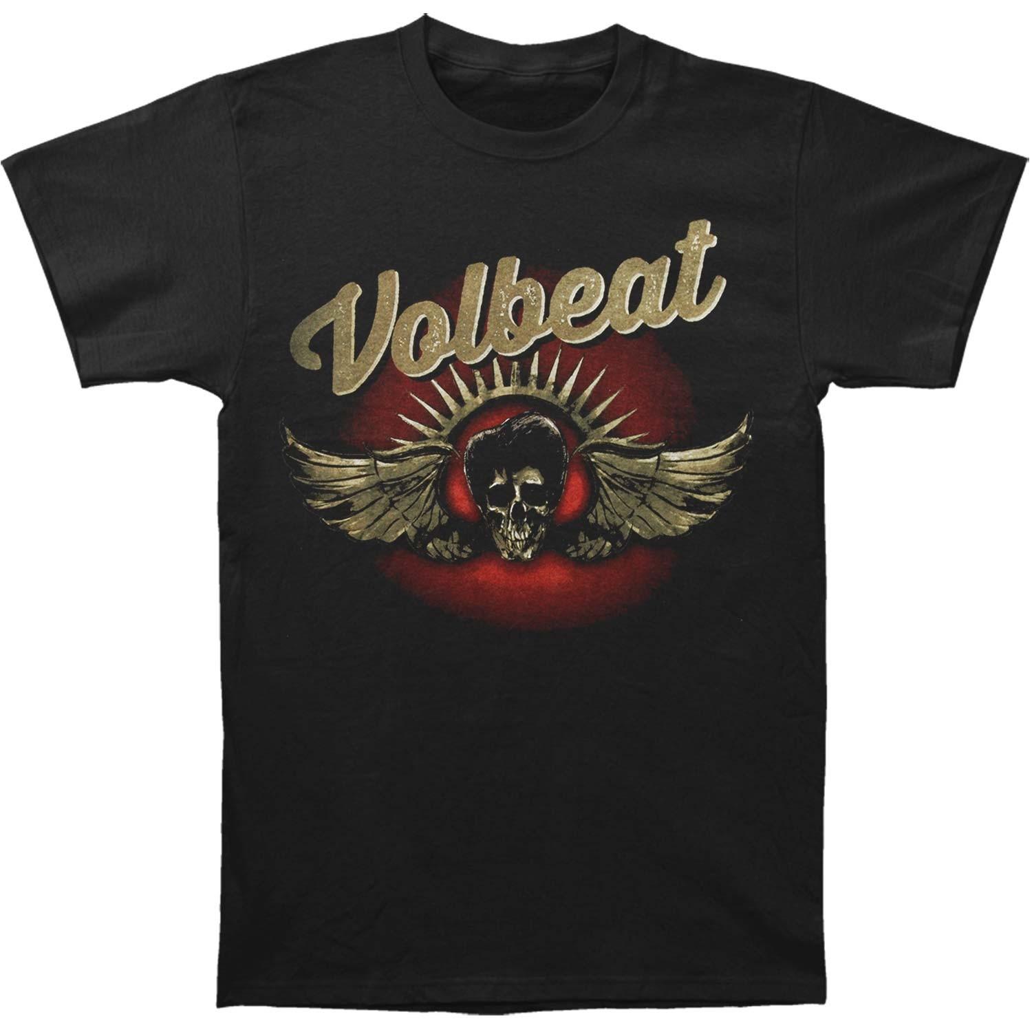 Heavy Metal Throne Skull Rock Music Guitar Mens T-Shirt 100% Cotton XXL