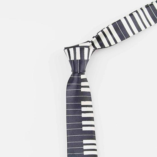 Casual Patterns Printed Smooth Necktie Gift Narrow Plaid Stripe Leopard Tie