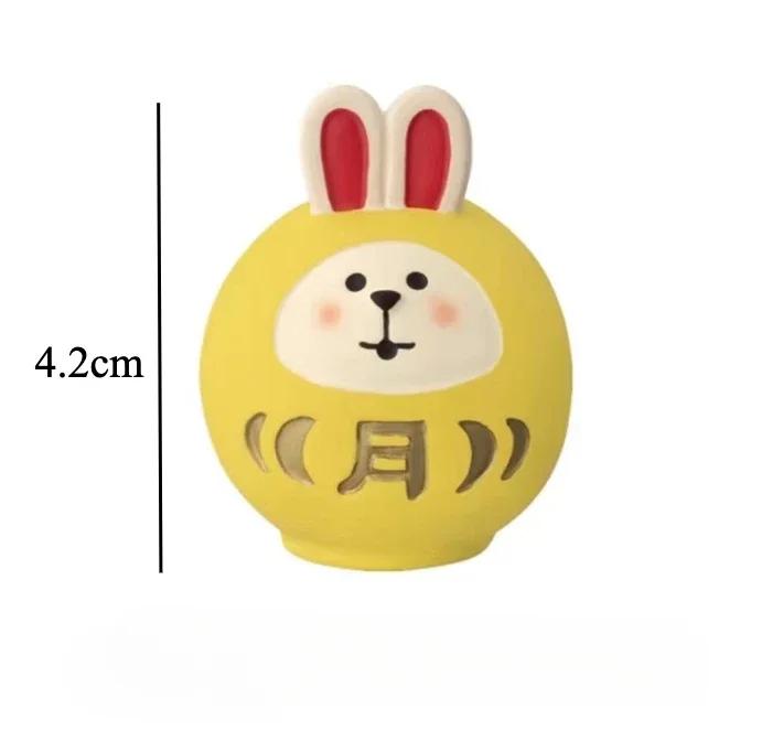 Mid-Autumn Festival Decoration Kawaii Mini Doll Ornaments Cute Mooncake Cat Desktop Decor DIY Scene Room Decoration Wholesales