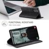 For Samsung Galaxy A23 / A23 5G / M23 Vintage Leather Flip Wallet Case with RFID Blocking Card Slot, Matte Retro Folio Cover (4 Colors)