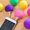 Upgraded Mini Speaker Portable Audio Speaker Sponge Ball Speaker for Besties