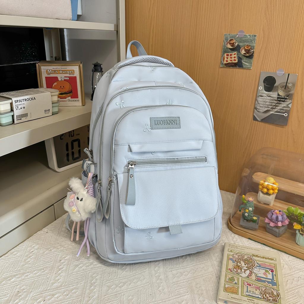 Schoolbag1011 New High-value Mori Backpack College Wind Junior High School Student Backpack Large-capacity High-value Schoolbag
