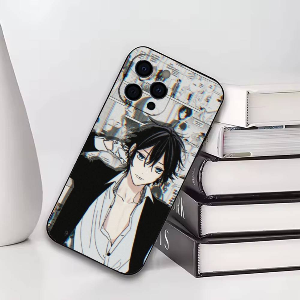 Horimiya Izumi Miyamura Phone Case For iPhone17,16,15,14,13,12,11 Plus,Pro Others Soft Black Cover iPhone13PRO