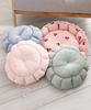 Fluffy Pet Reversible Round Pet Bed for Dogs and Pet Sofa with Cushion Bed, Cats, All-Season (Small, Green)
