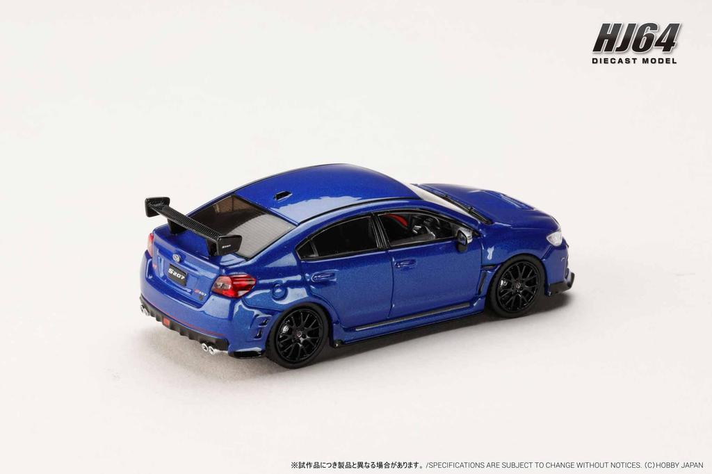 Hobby Japan HJ64 Subaru S207 NBR Challenge Package WR Blue Pearl HJ643068BL 1/64 (Finished Model)