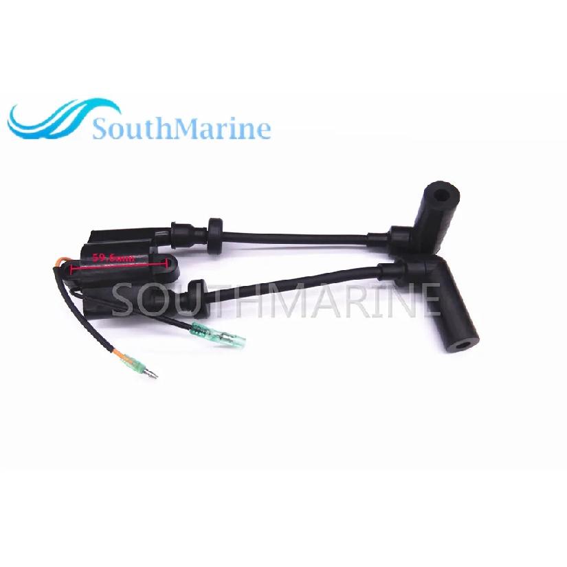 Outboard Engine 65W-85570-01-00 65W-85570-00-00 Ignition Coil for Yamaha 4-Stroke 25HP F25 T25TLR Boat Motor