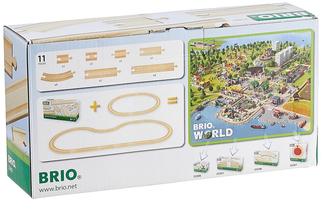 BRIO Additional Rail Set 1 33401