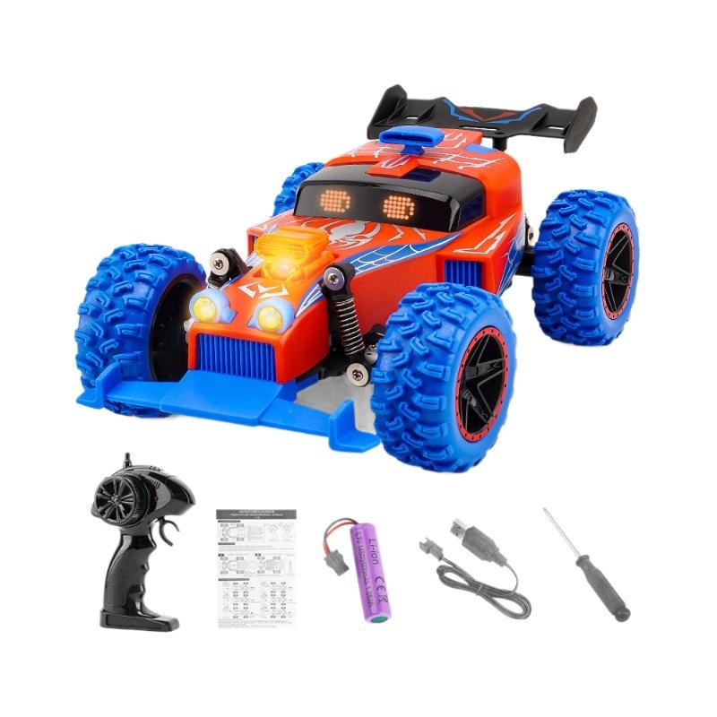 Remote Control High-speed Off-road Vehicle Colorful Breathing Light Drift Car Children's Toy Climbing Racing Speed Remote Control Racing Car
