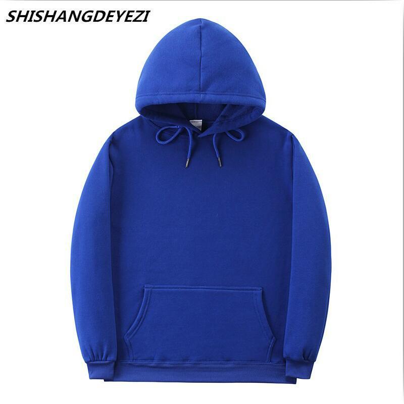 

Однотонные флисовые свитшоты с резьбой по низу - Модный и повседневный пуловер для мужчин и женщин Extra Extra Extra Large