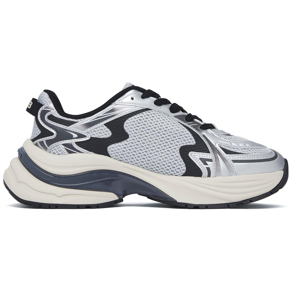 New MLB New York Yankees Abrasion Resistant Low Top Running Shoes Unisex Millennium Silver 3ARNSPL4N-50SIS