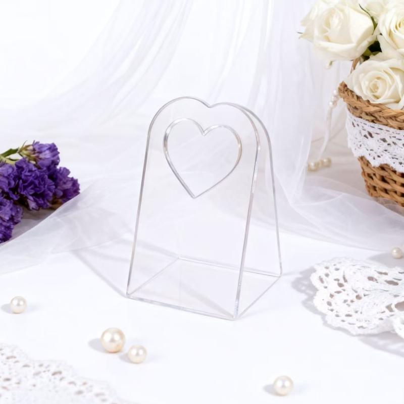 

Треугольная акриловая упаковочная коробка, коробка для конфет ручной работы, украшение для подарка, прозрачный высококачественный пластиковый пакет, подарочные коробки на День святого Валентина, корзина для сахара 9x4.5x5.5cm 20pcs