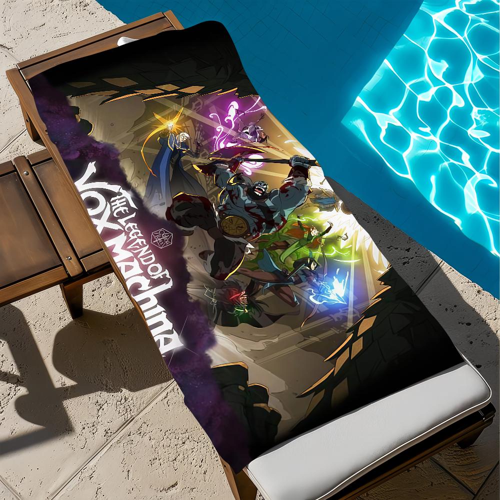 M-MachinaS Towel V-Vox Beach Bath Quick-Drying Lightweight Portable Sauna Camping Swim Pool L-LegendS-ES Travel