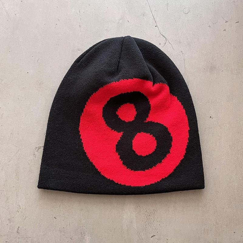 Punk Street Acrylic Knit Hat With Warmth For Casual Winter Wear