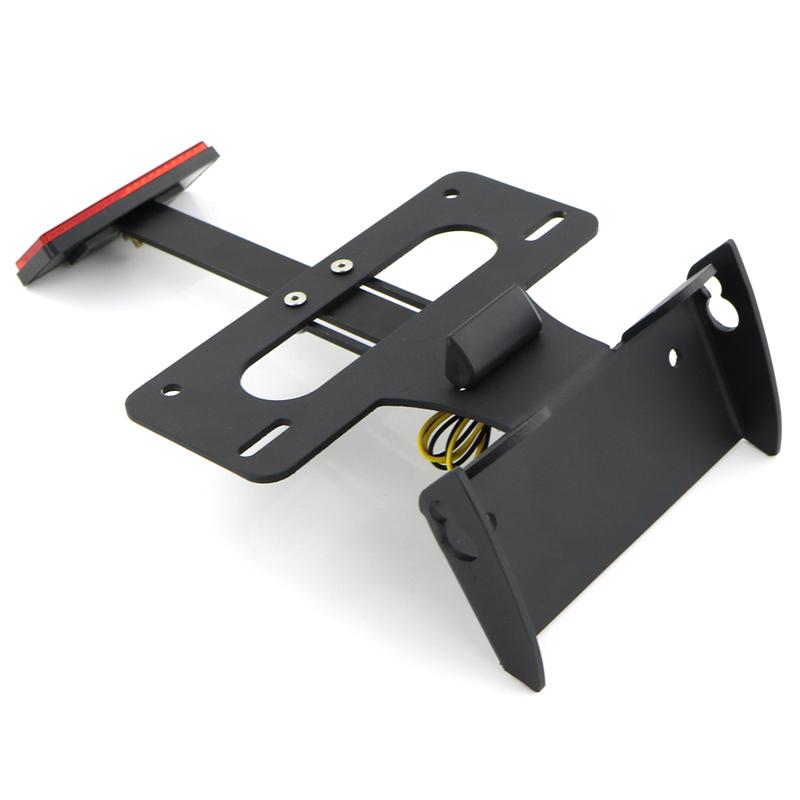 Fit For Ducati Monster 696 795 796 1100 Evo All Years License Plate Holder Bracket Rear Tail Tidy Fender Eliminator Kit