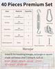 Morzejar Sun Shade Sail Hardware Kit, 304 Stainless Steel Sunshades Canopy Installation Kit for Garden Rectangle & Triangle Shade Sails, Heavy Duty