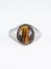 Harang Hr 234R_Tiger Eye Silver Ring