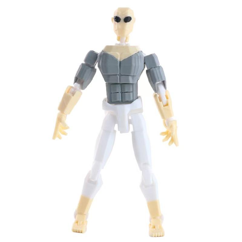 3D Printed Invincible Boy Invincible Mark Titan13 T13 Dummy13 Multi-Jointed Movable Action Figure Desktop Ornament