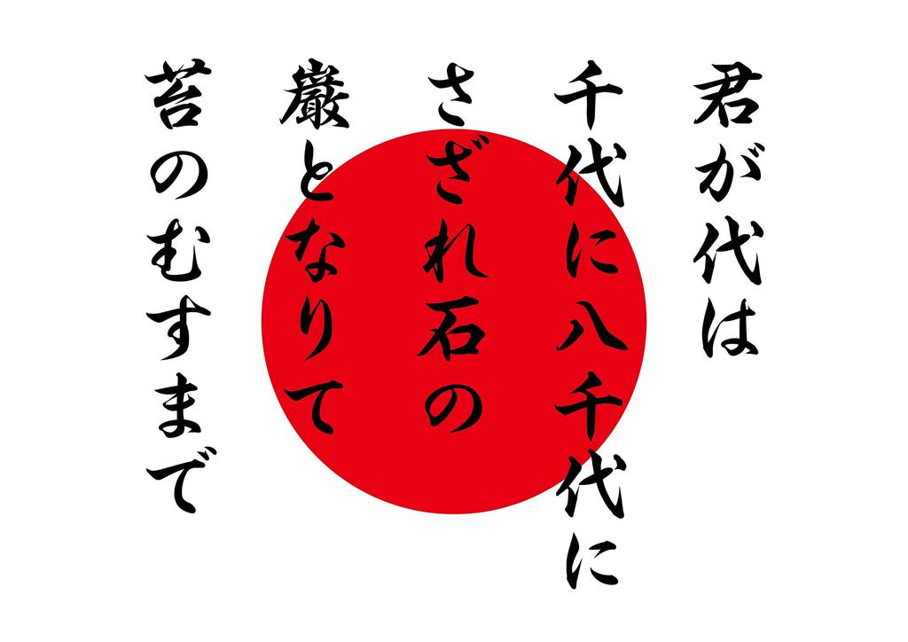 Magnetic Car Flag Series (Hinomaru National Anthem 15 x 10cm)