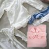 1Set Baby Swaddle Blanket Anti Shock Wrap Newborn Swaddles for Boys Girls Stretchy Receiving Blanket Headband Set