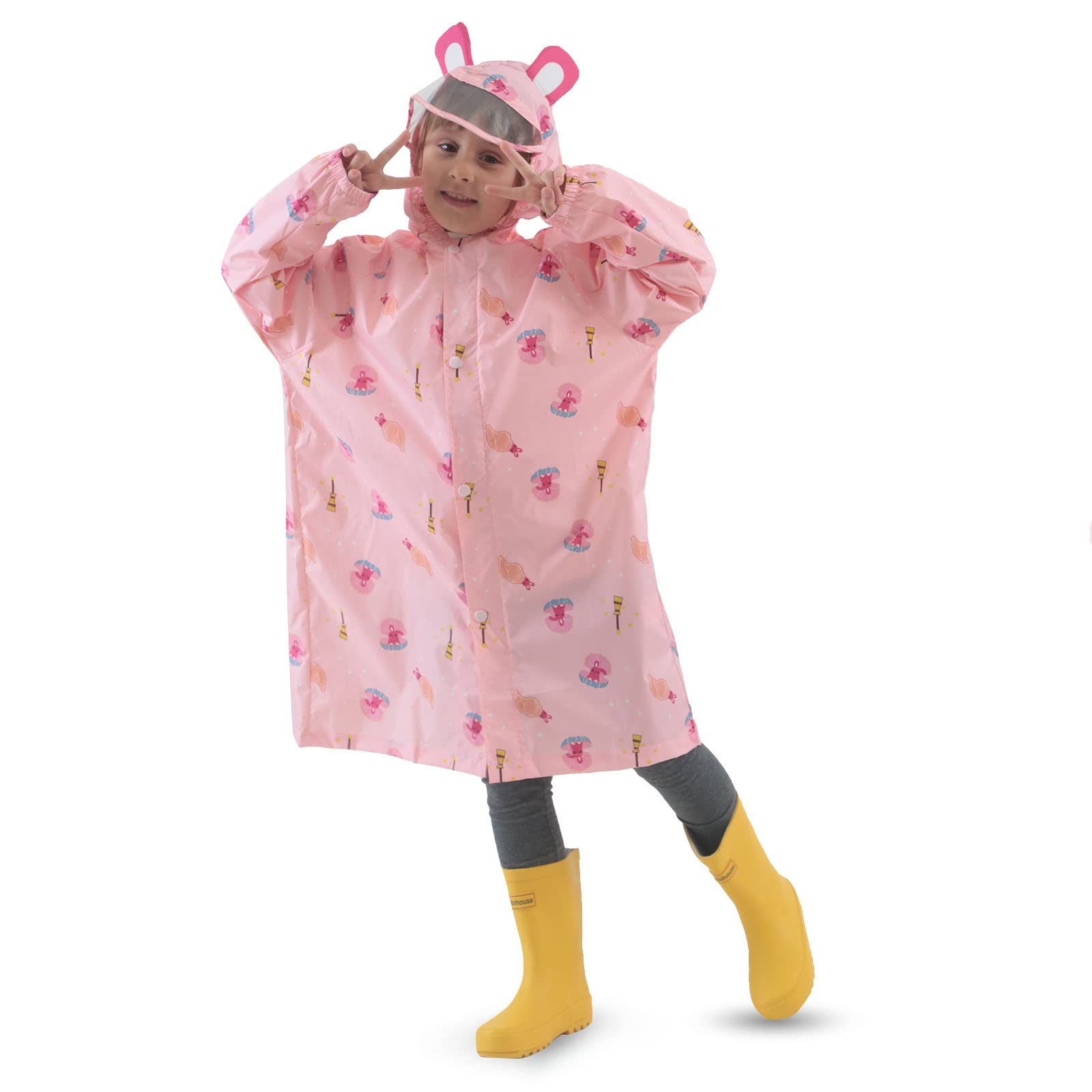 

T011 Детский дождевик для дождевой одежды для начальной школы, мешочек для хранения дождя, сезон дождей, детский сад [enbihouse] [Smart-Bear] Девочки, Детский, Мальчики,