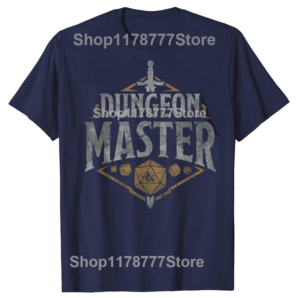 Lustige Dungeons & Dragons Spielleiter T-Shirts Baumwolle Kurzarm Geschenke Herrenbekleidung Mode Lässig Locker Oversize T-Shirt