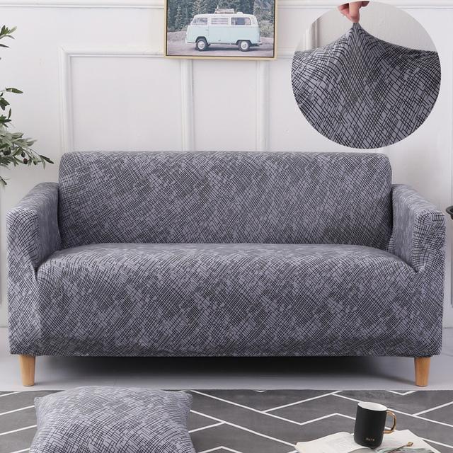 

Защитная пленка для мебели-эластичный чехол для дивана для гостиной, угловой диван, чехол для дивана, эластичный чехол 1PC 2-seat 145-185CM