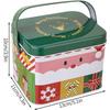 6 Piece Reusable Christmas Boxes for Storage Containers