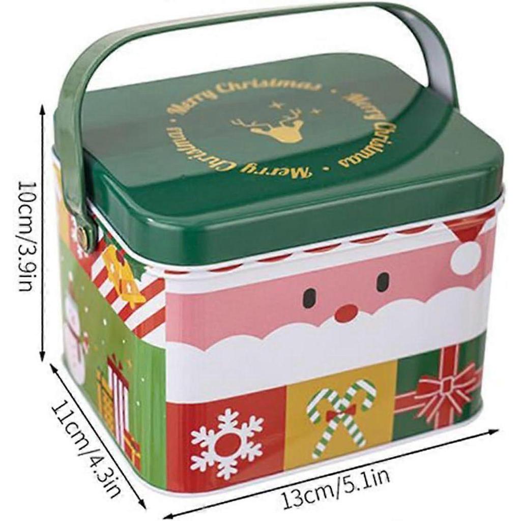 6 Piece Reusable Christmas Boxes for Storage Containers