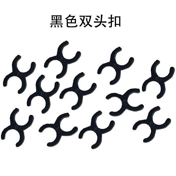 Military Building Block Doll Accessories Double Buckle 8-Shaped Buckle Barbed Wire Granular Parts Toy